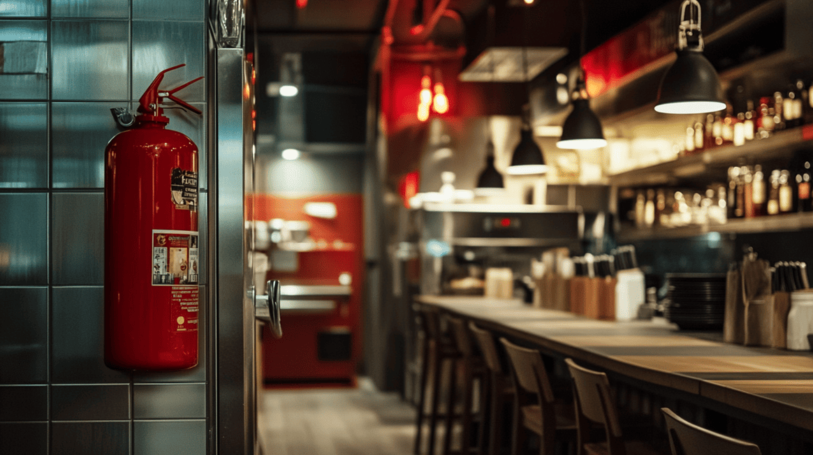 restaurant brandveiligheidseisen brandblusser keuken
