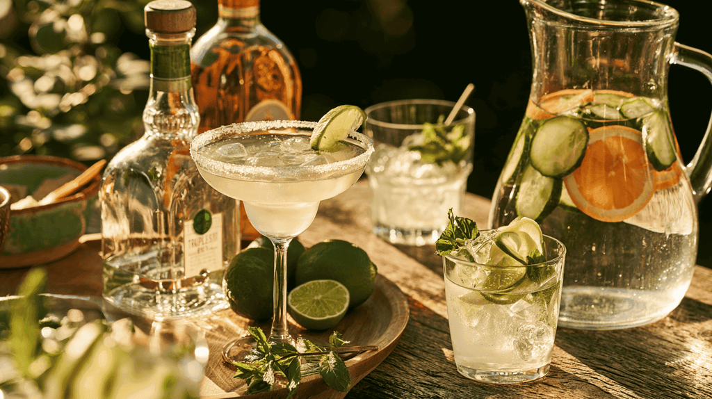 margarita en alcoholvrije drankjes voor een mexicaanse avond